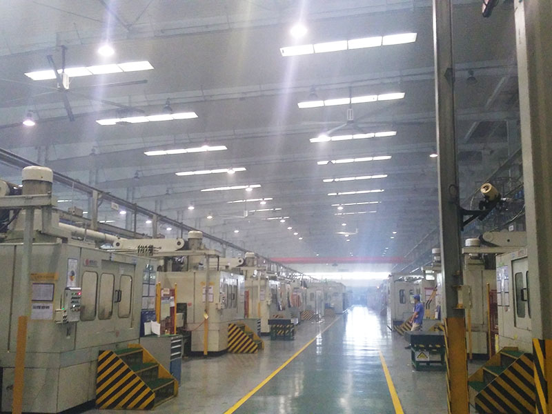 機械加工車間通風(fēng)降溫解決方案